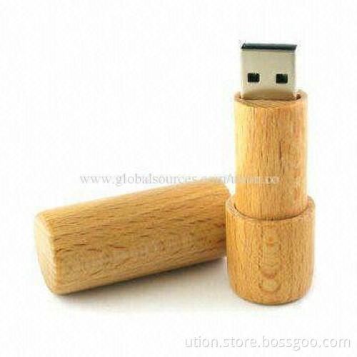 USB Flash Drive/Memory Pen Disk in Wooden Design with 1 to 32GB Capacity and Free Samples Available